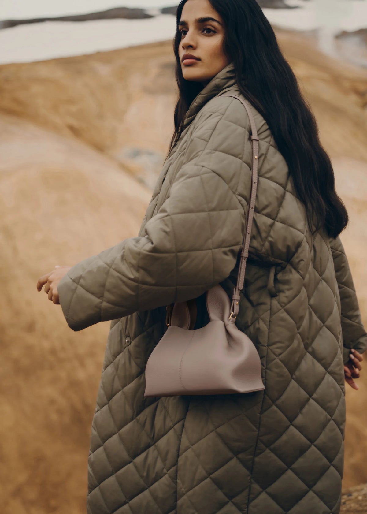 Numéro Neuf Mini - Taupe Grained