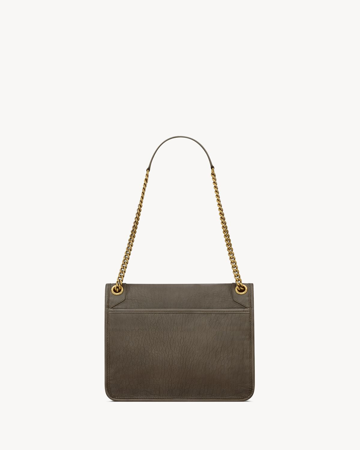 NIKI MEDIUM IN GRAINED LAMBSKIN - LIGHT MUSK