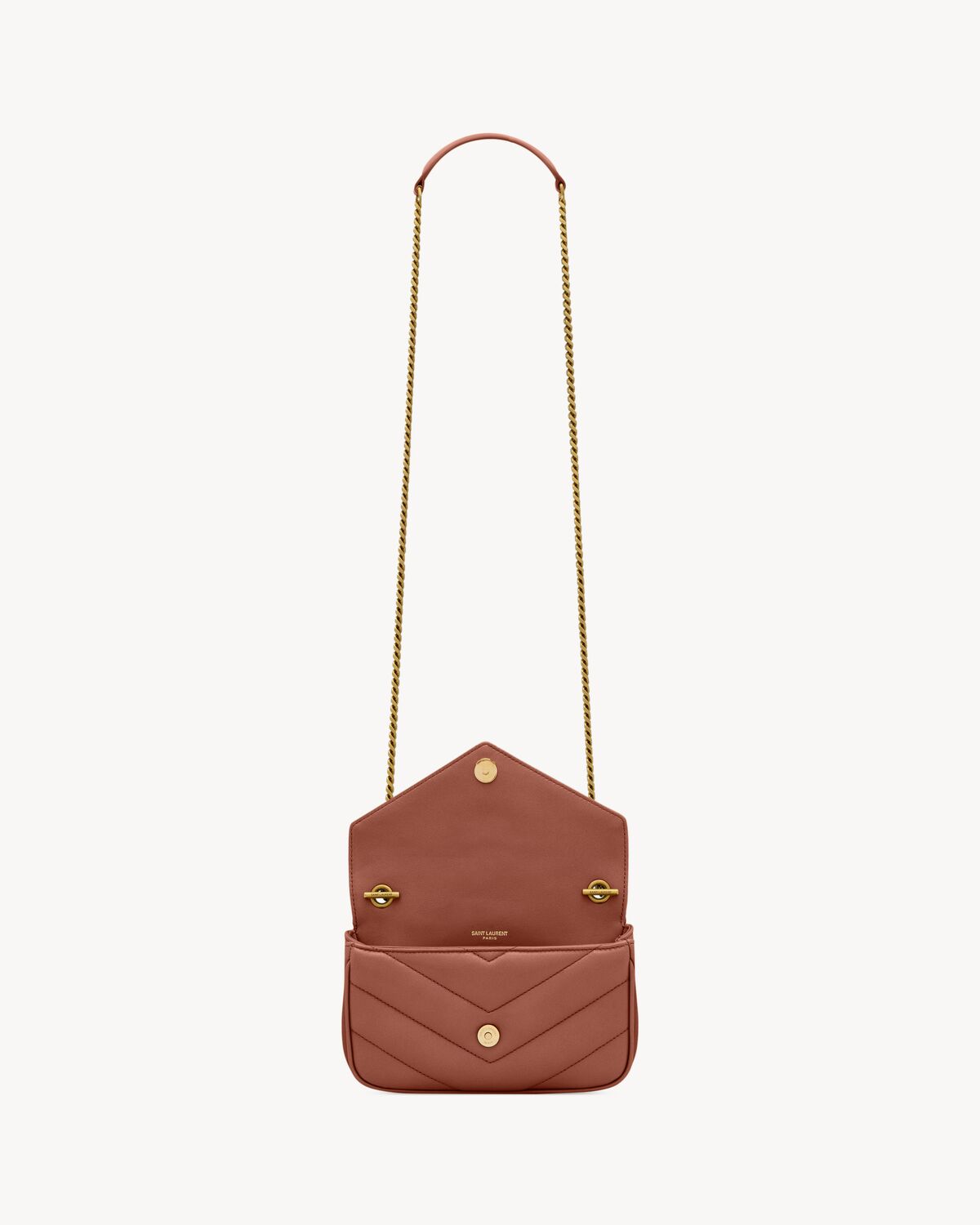 LOULOU MINI IN LAMBSKIN - HORTENSIA