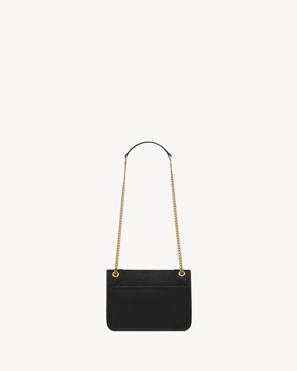 NIKI MINI IN GRAINED LAMBSKIN - BLACK