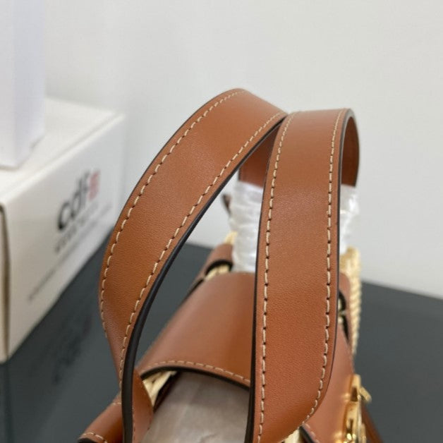 Celine - Classic Basket Teen Basket Natural Wicker
