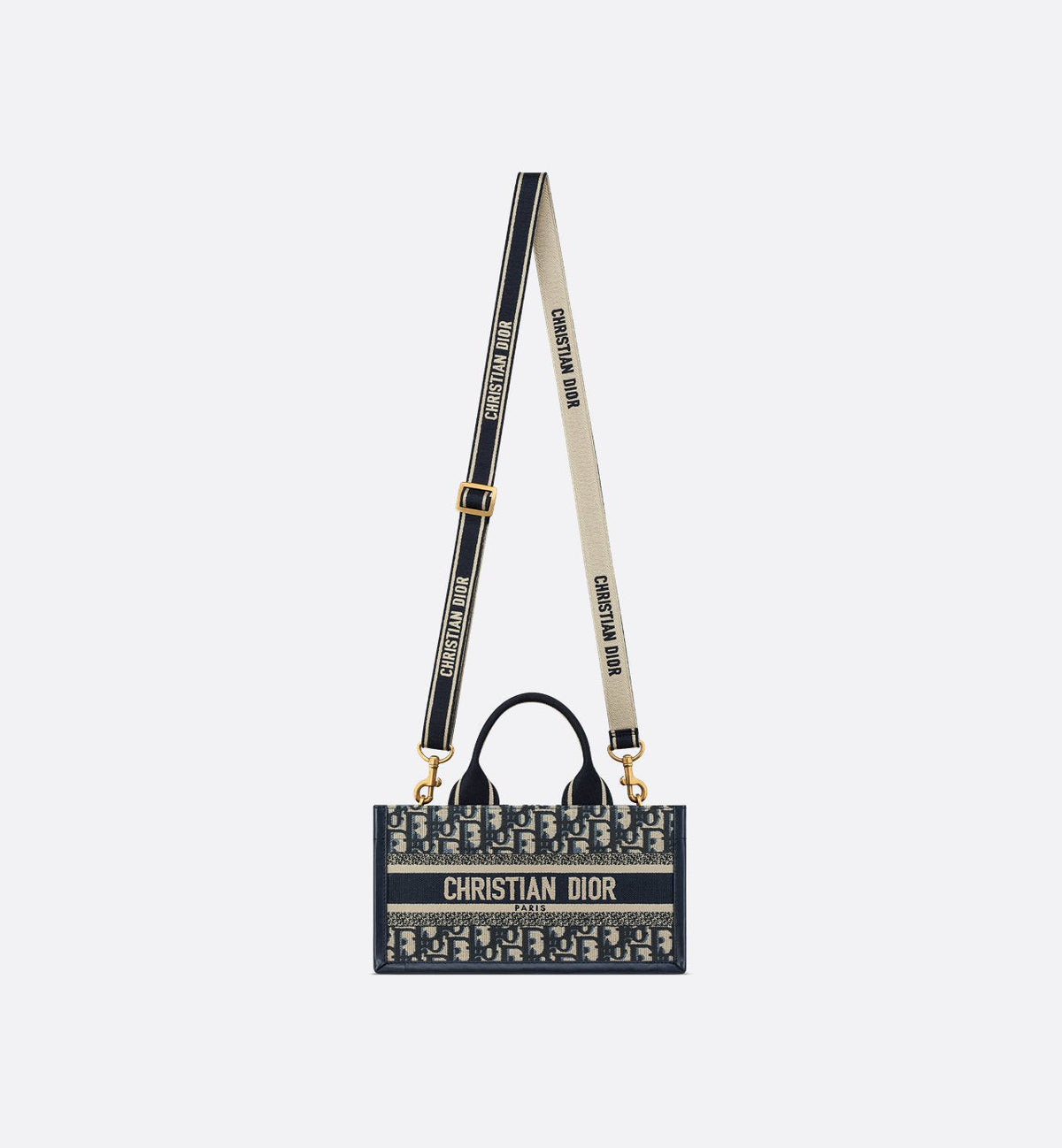 Dior Book Tote East-West with Shoulder Strap
