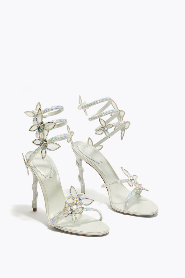 SANDALES -  MARGOT PAPILLONS BLANC 105 "NEW""2 COLORIS"
