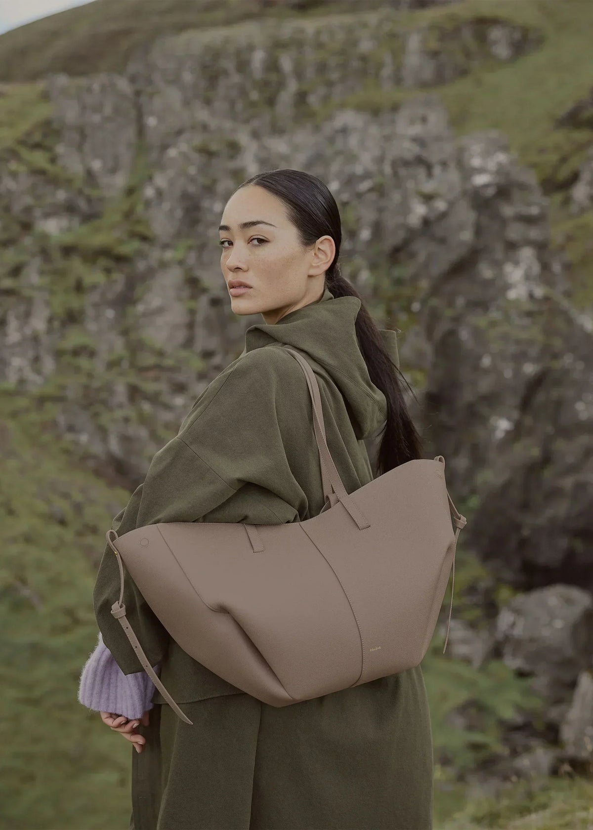 Polène - Cyme - Taupe Grained